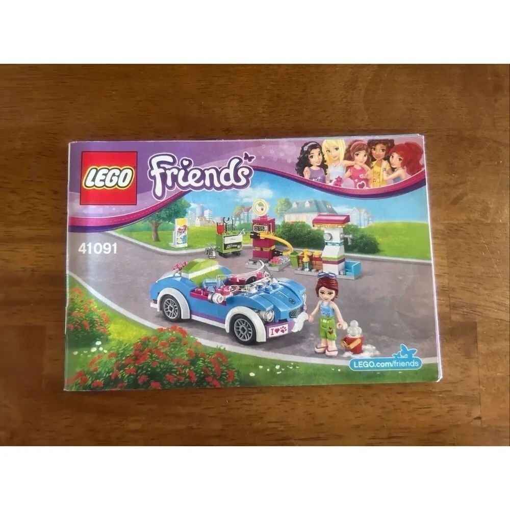 LEGO Friends Mia's Roadster #41091 Instruction Manual Only (6018)